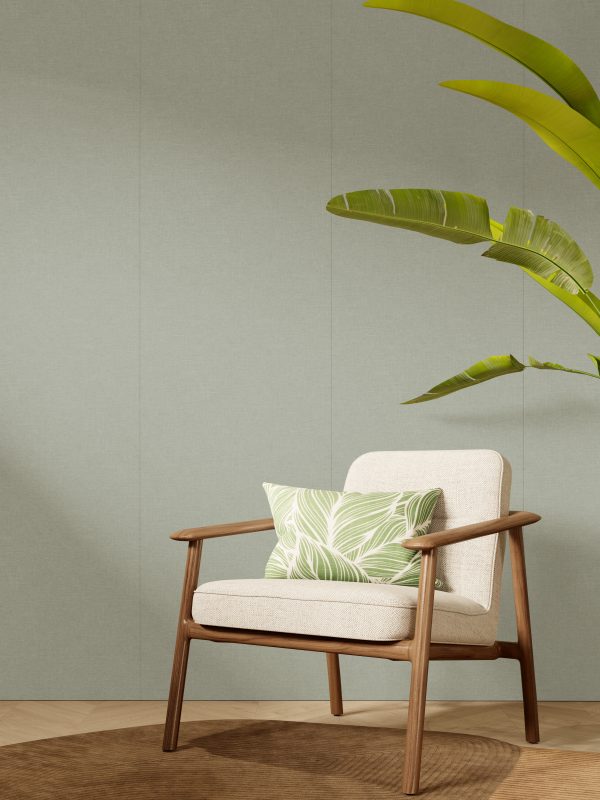 Agnes wandpaneel 948 raster pastelgroen - Afbeelding 2