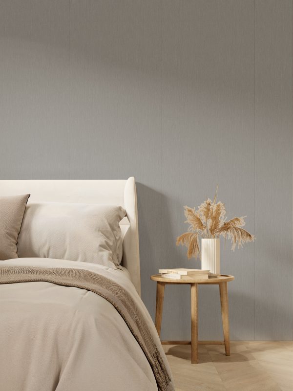 Agnes wandpaneel 551 textiel taupe - Afbeelding 2